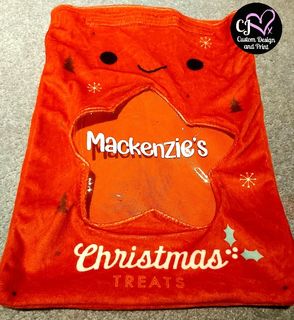 Personalised Christmas Treats Bag