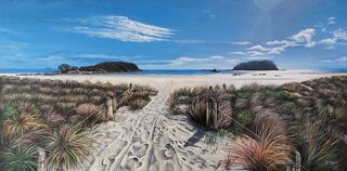 Footsteps in the Sand A2 Limited Edition Print