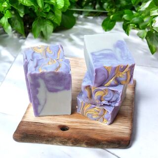 Lilac artisan soap