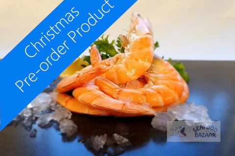 Whole Prawns Cooked 31/40 Frozen 800 grams - PRE-ORDER