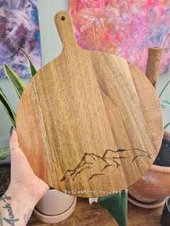 Mountain Design Platter Board