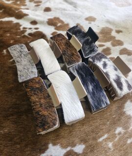 Cowhide Clawclip