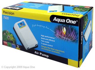 Aqua One Precision 7500 Airpump Twin 180L/hr X2