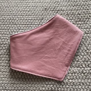 Dribble Bib - Plain Dusty Pink