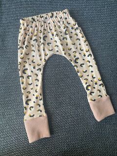 Harem Pants Size 9-12m - Leopard