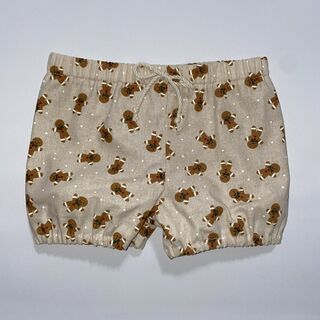 Bubble Shorts - Neutral Gingerbread