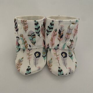 Stay on slippers - Feather - 12.5cm