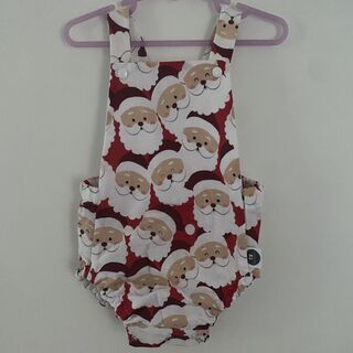 Santa Allover 12-18m romper