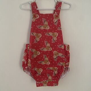 Allover Reindeer 18-24m romper