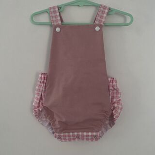 Pink 3-6m romper