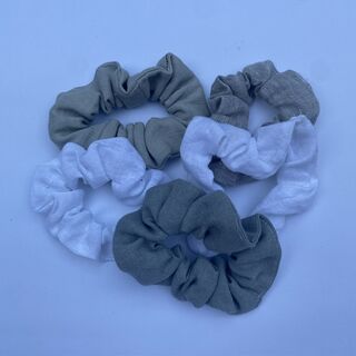 Linen Scrunchies x5 - Seconds