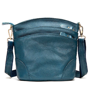 Monica Leather Shoulder Bag