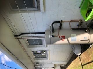 Out door hot water cylinder