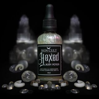 hexed perfumed body oil