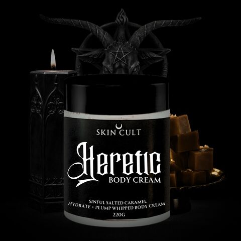 heretic body cream