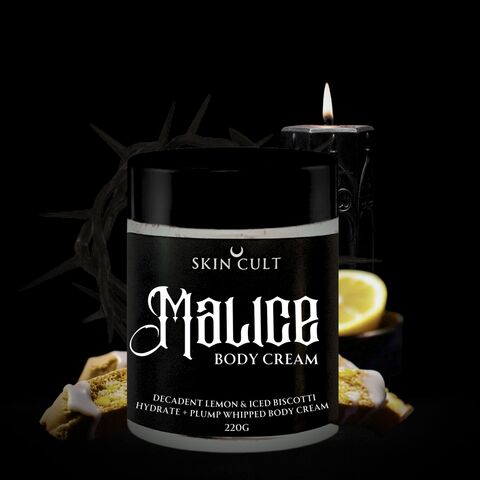 malice body cream