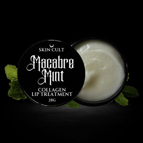 Macabre mint collagen lip treatment