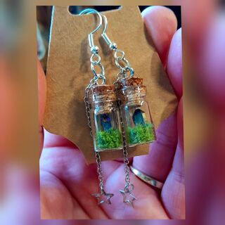TITANIUM AURA EARRINGS