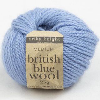 British Blue Wool 25g - Steve