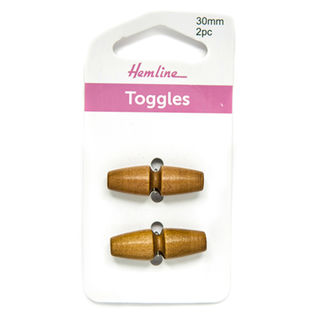 Toggle Wooden Small 30mm