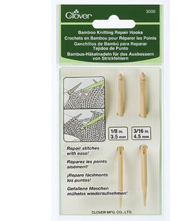 Clover Repair Hooks - Bamboo