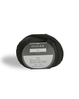 Isager Trio 1 - Ink (Black)