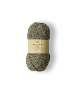 Isager Alpaca 1 - 4s-Eco (Dark Grey Heather Un-dyed)