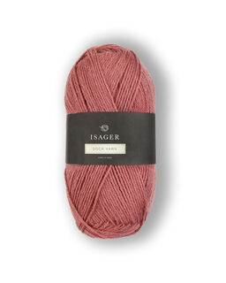 Isager Sock - 62 (Deep Rose)