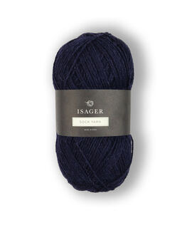 Isager Sock - 100 (Navy)