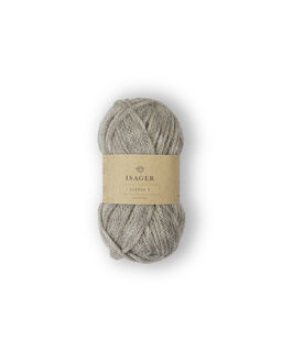 Isager Alpaca 3 - E2s (Light Grey Heather Undyed)