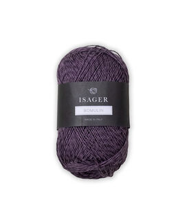 Isager Bomulin (60) Plum