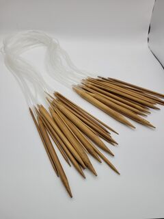 Starter Bamboo Circular Needle Set - 80cm