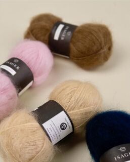 Isager Silk Mohair - 101 Teal Blue (NEW COLOUR)