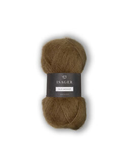 Isager Silk Mohair - 4-RMS Golden Brown (NEW COLOUR)