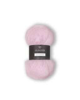 Isager Silk Mohair - 27-RMS Light Rose (NEW COLOUR)