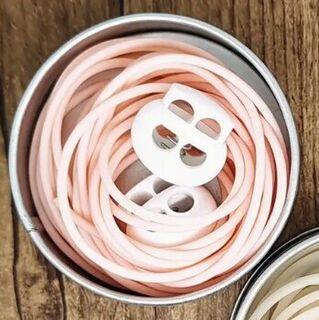 Stitch Holder Cord - Pale Pink