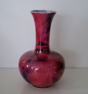 Crown Ducal Lustre Ware Vase