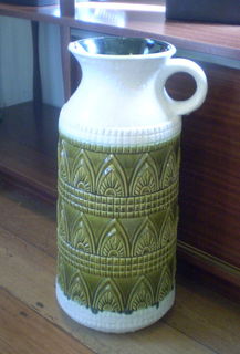 Ubelacker Keramik Large German Floor Vase