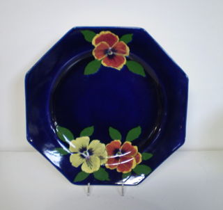 H & K Tunstall Pansy Plate