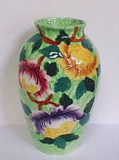 Maling Peony Vase