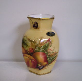 Aynsley Orchard Gold Vase