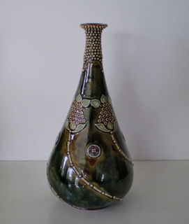 Royal Doulton Art Nouveau Stoneware Vase