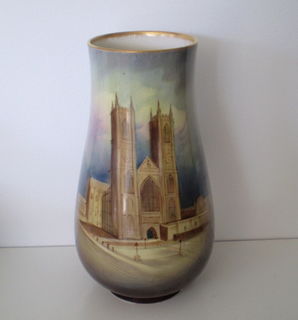 Royal Winton Westminster Abbey Vase