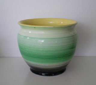 Shelley Hand Painted Banded Jardiniere