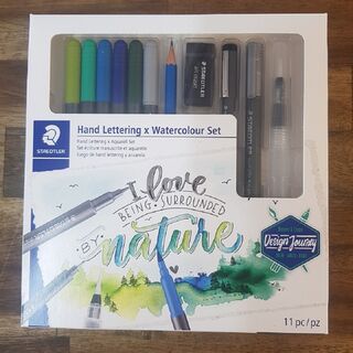 Hand Lettering and Water Colour Set