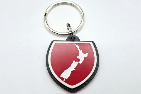 Highway Shields Keyrings Keyring Map