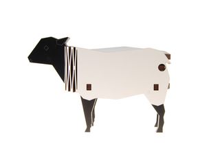 Box Clever Blk & White Sheep- REDUCED