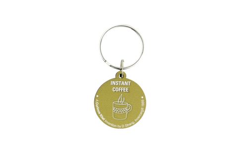 Curious Kiwi Keyring Instant Coffee 50% OFF