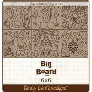 Big Board 6x6 Paisley Pieces