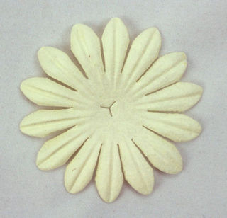 5cm Petals - Ivory